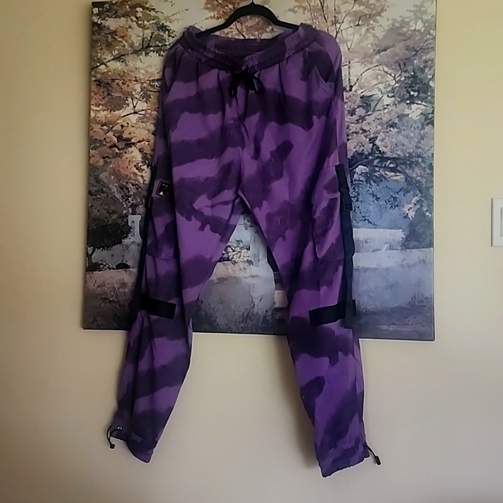 Purple kaky jogging